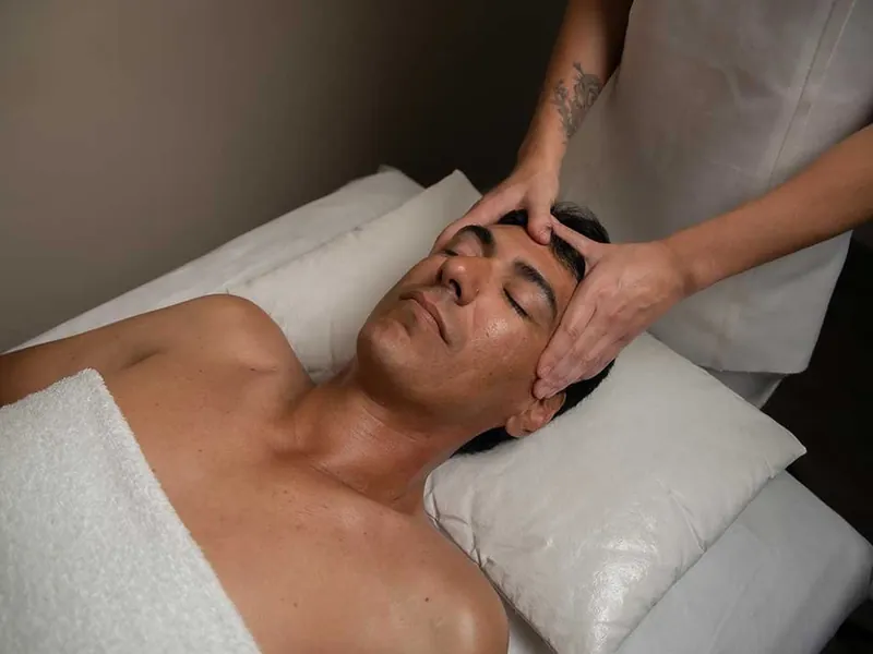 Massagem Facial Relaxante